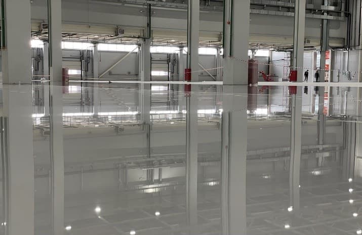 Преимущества полимерных полов